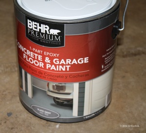 Behr 1-part Epoxy Concrete & Garage Floor Paint
